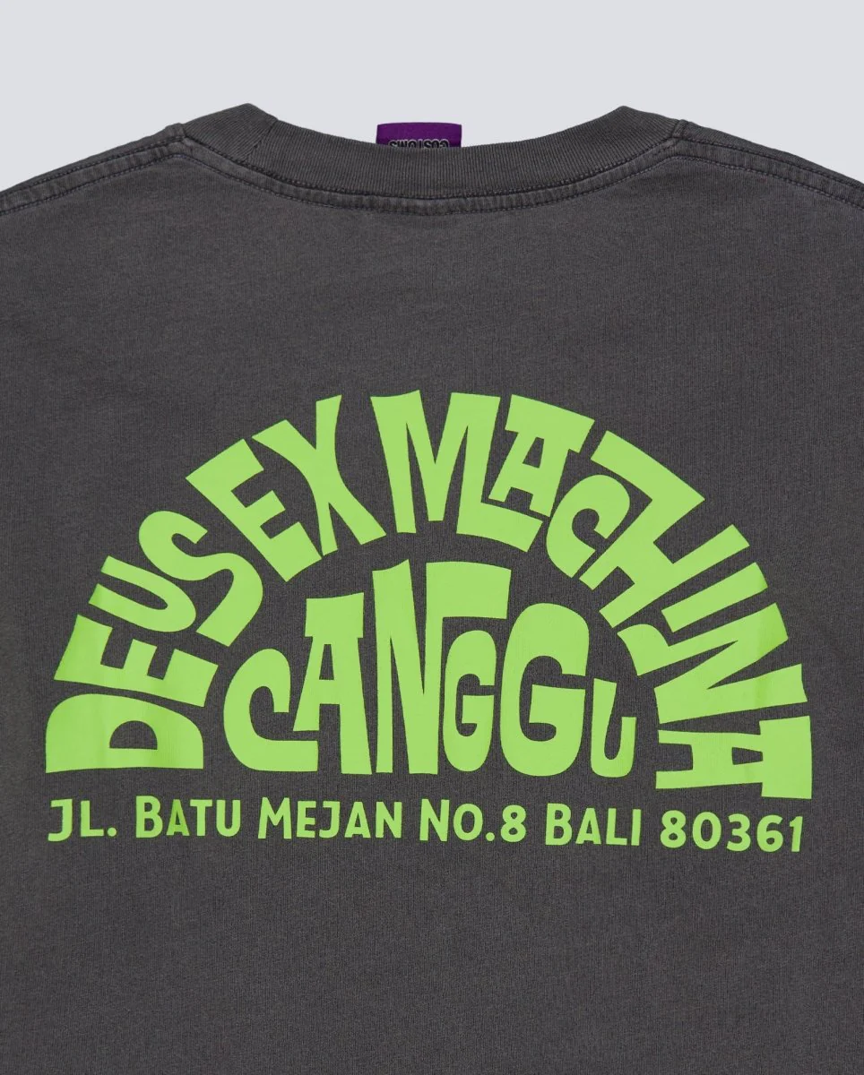 Camiseta Deus Canggu Address Gris Unisex - Image 6