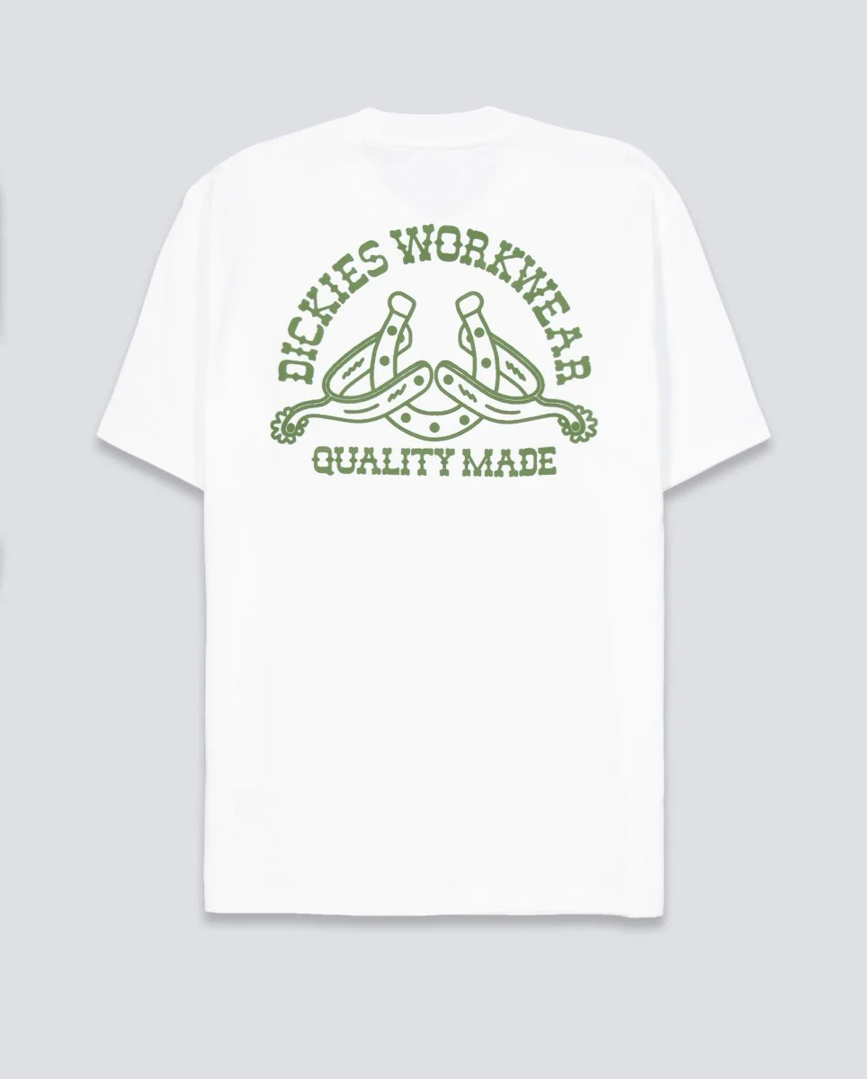 Camiseta Dickies Bettsville Blanco Unisex - Image 3