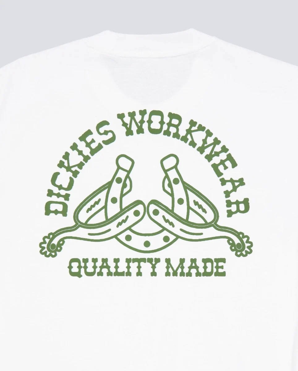 Camiseta Dickies Bettsville Blanco Unisex - Image 6