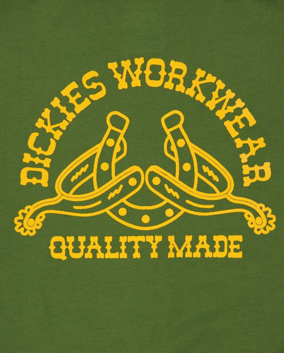 Camiseta Dickies Bettsville Verde Unisex - Image 4