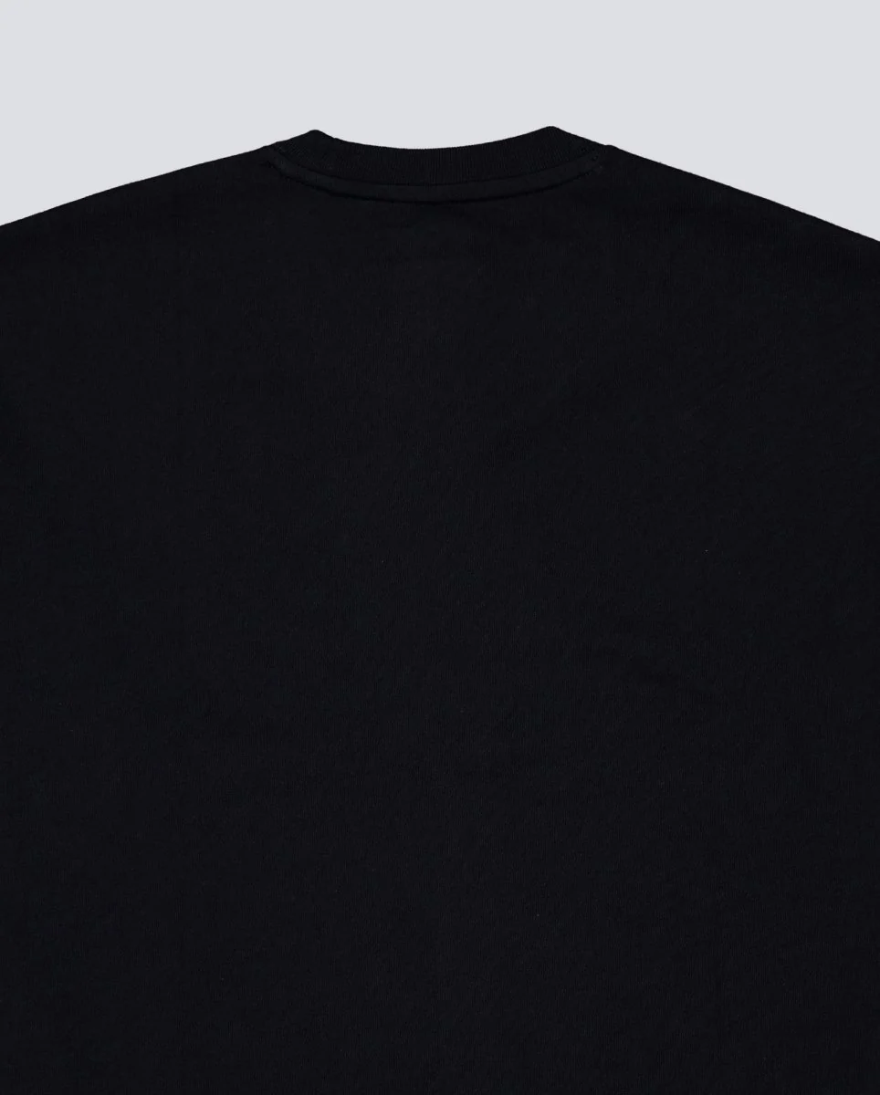 Camiseta Dickies Clancy Heavyweight Negro Hombre - Image 4