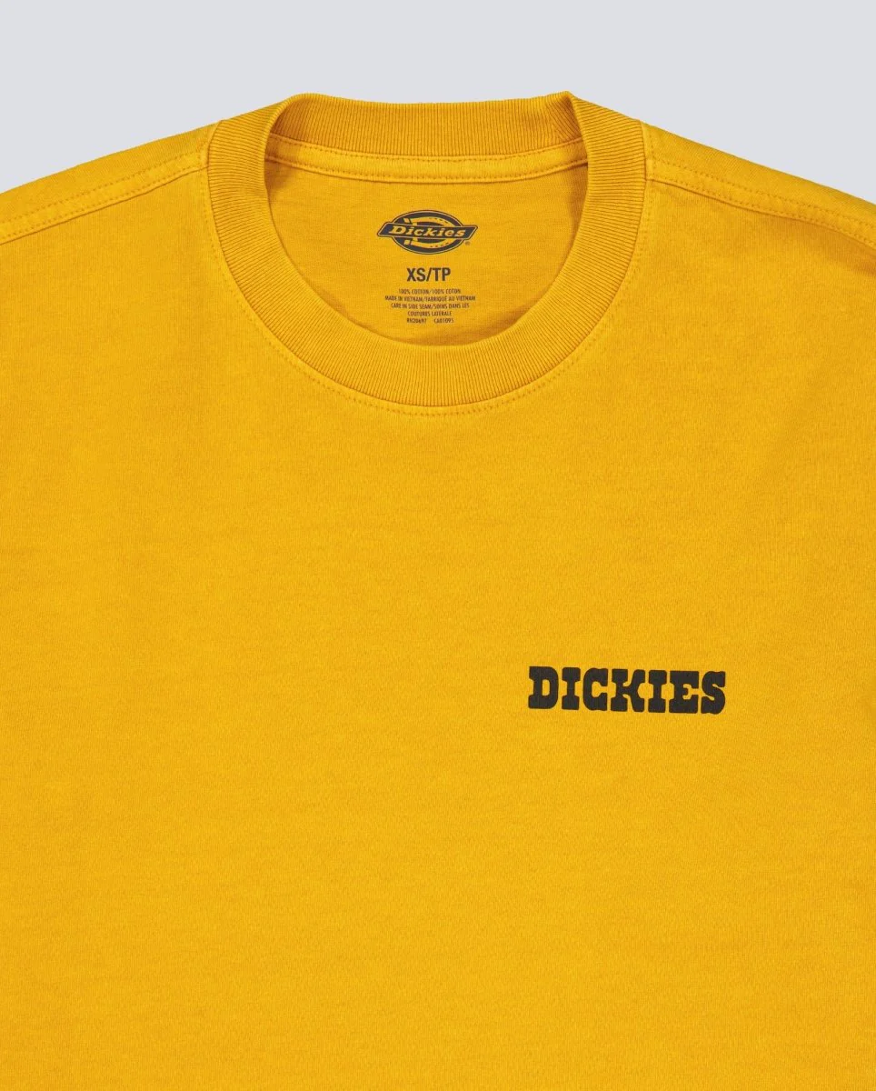Camiseta Dickies Darrtown Amarillo Unisex - Image 5