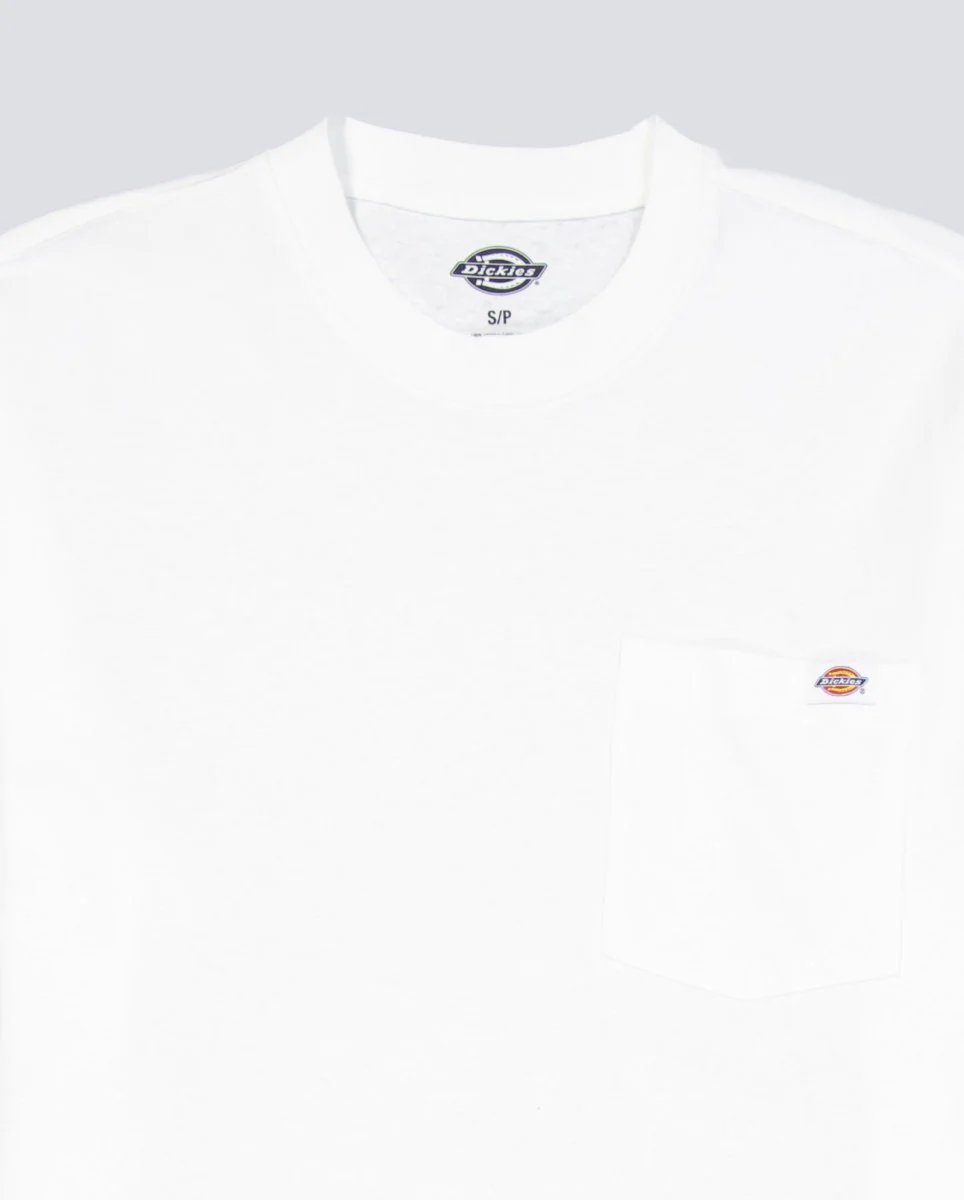 Camiseta Dickies Luray Pocket Blanco Hombre - Image 3