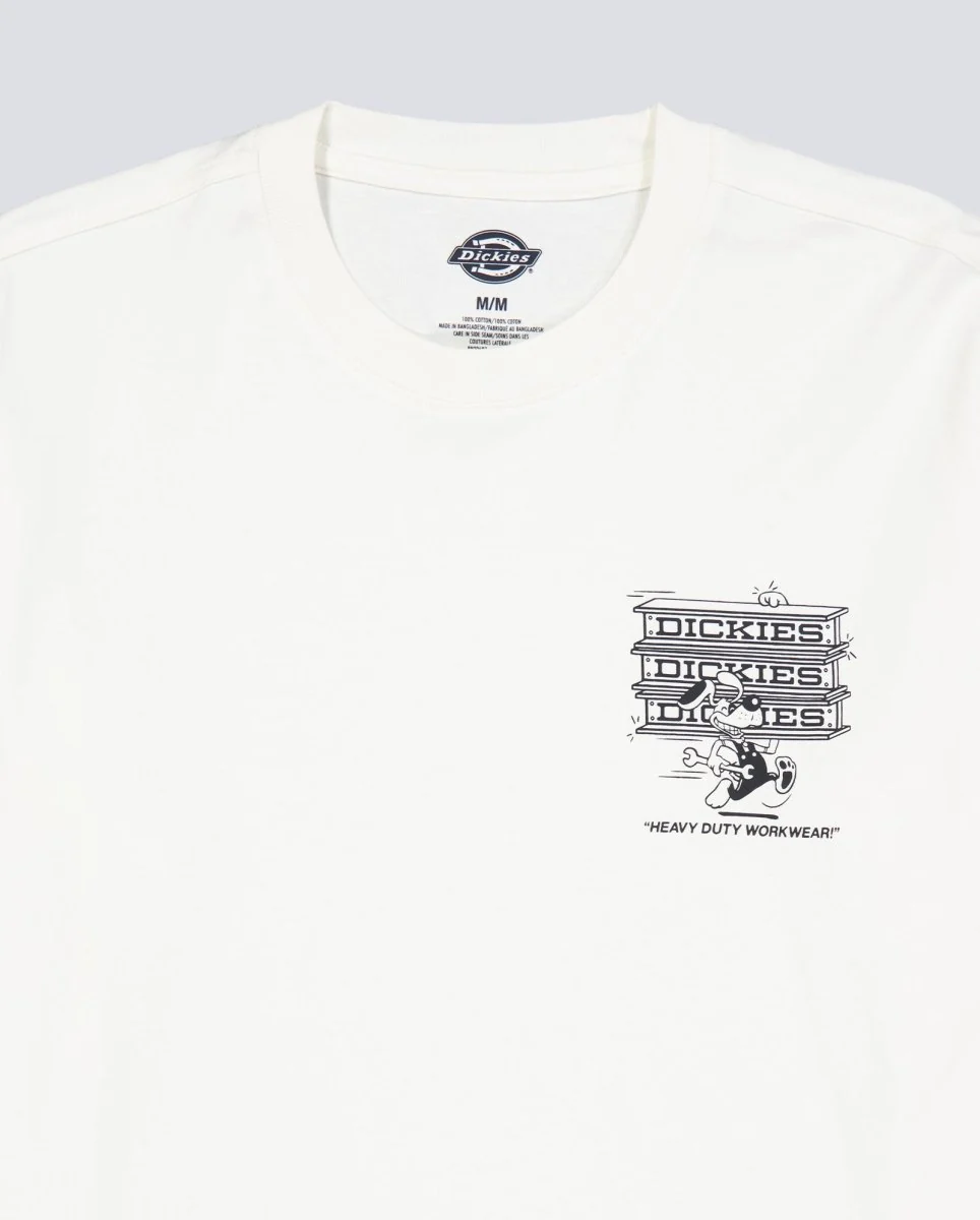 Camiseta Dickies Lynndyl Blanco Unisex - Image 5