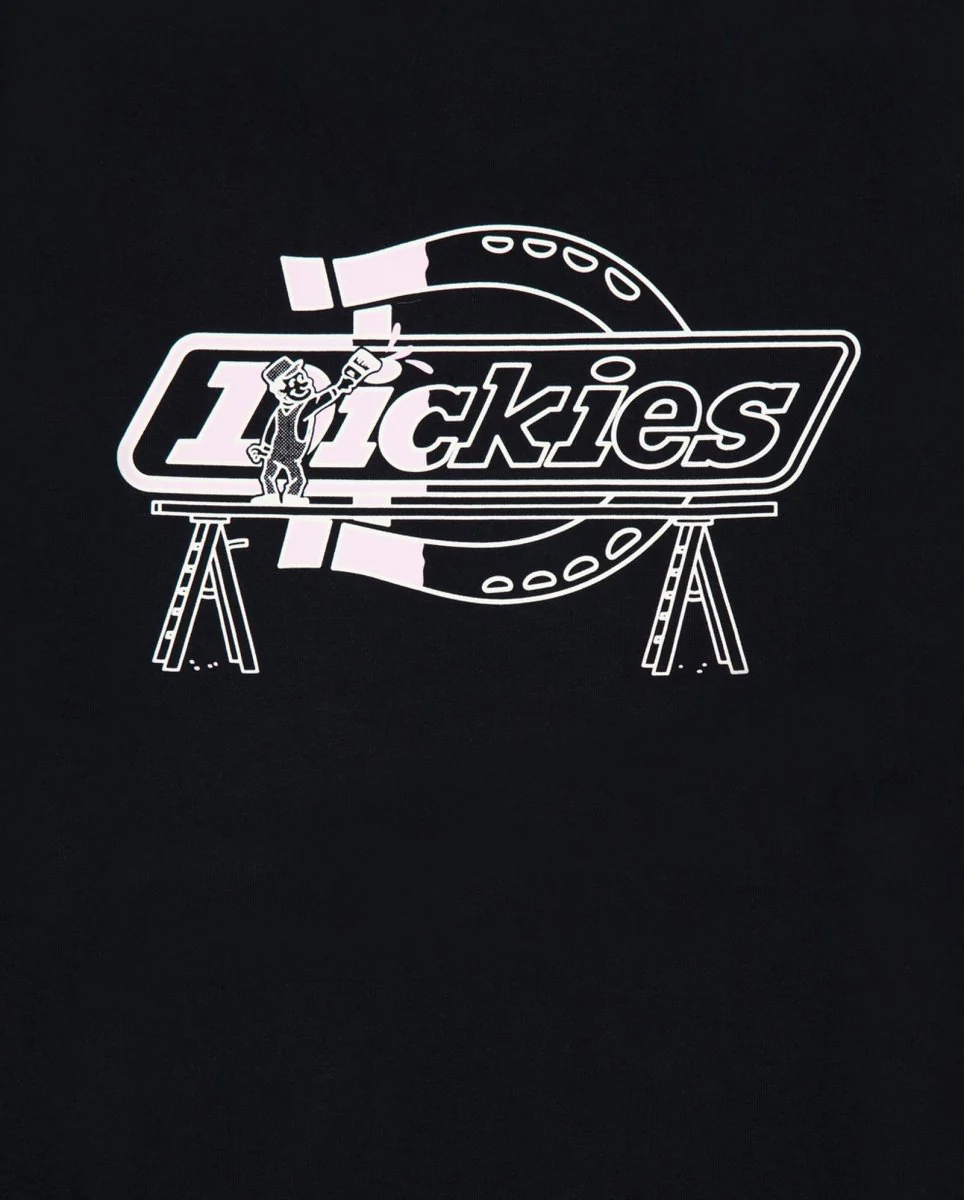 Camiseta Dickies Statesville Negra Hombre - Image 4