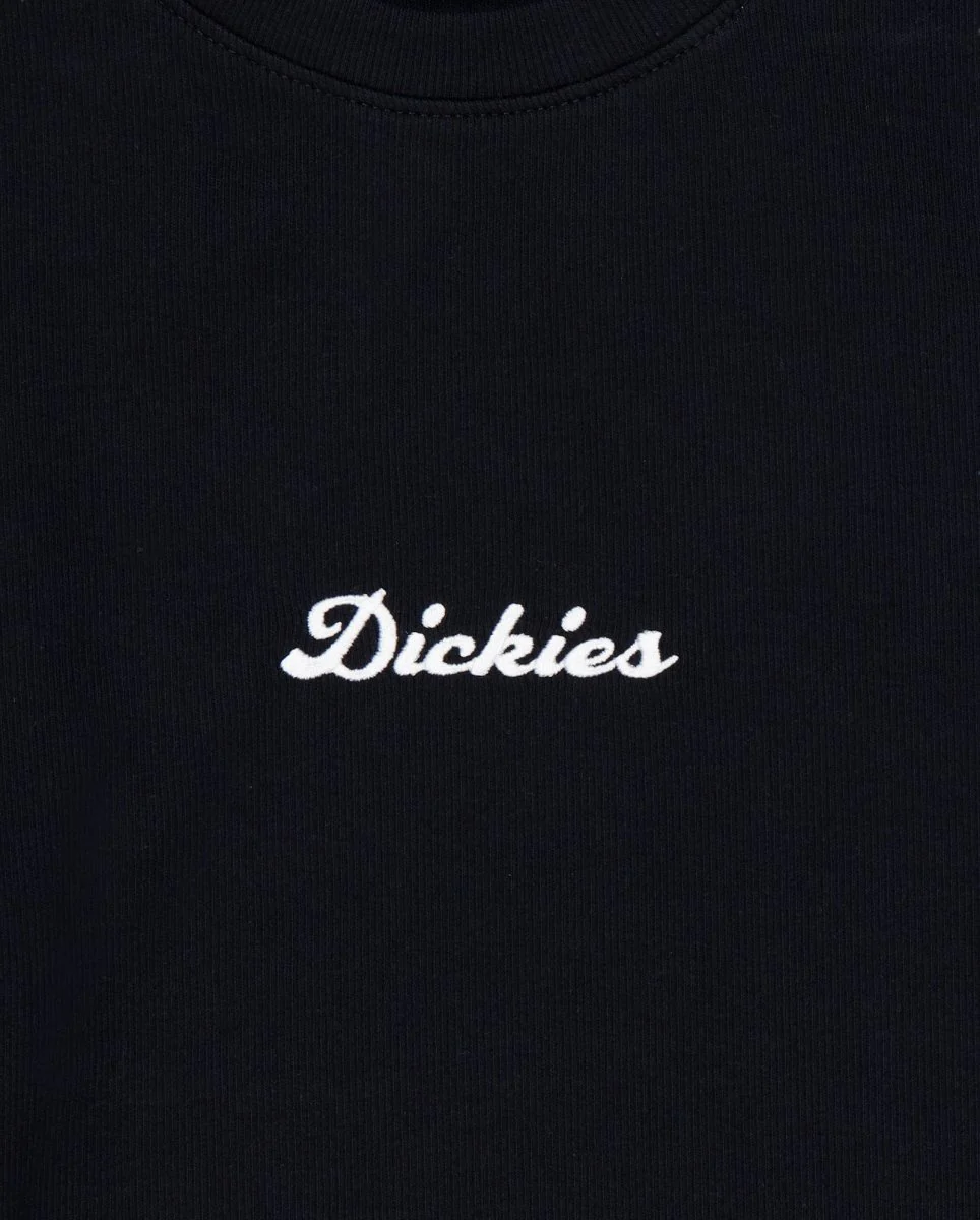 Camiseta Dickies Wellsville Negro Mujer - Image 3