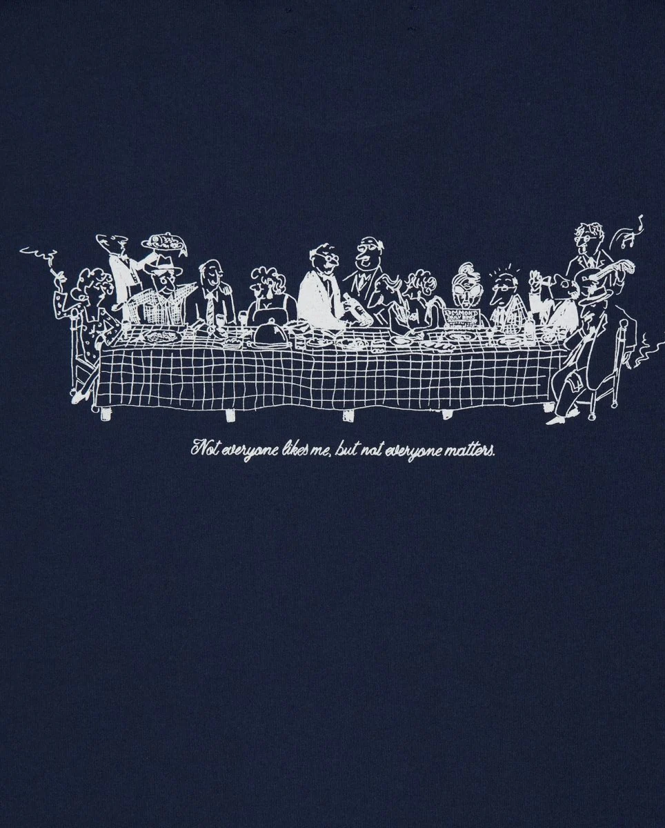 Camiseta Edmmond Studios Banquet Hall Azul Unisex - Image 2
