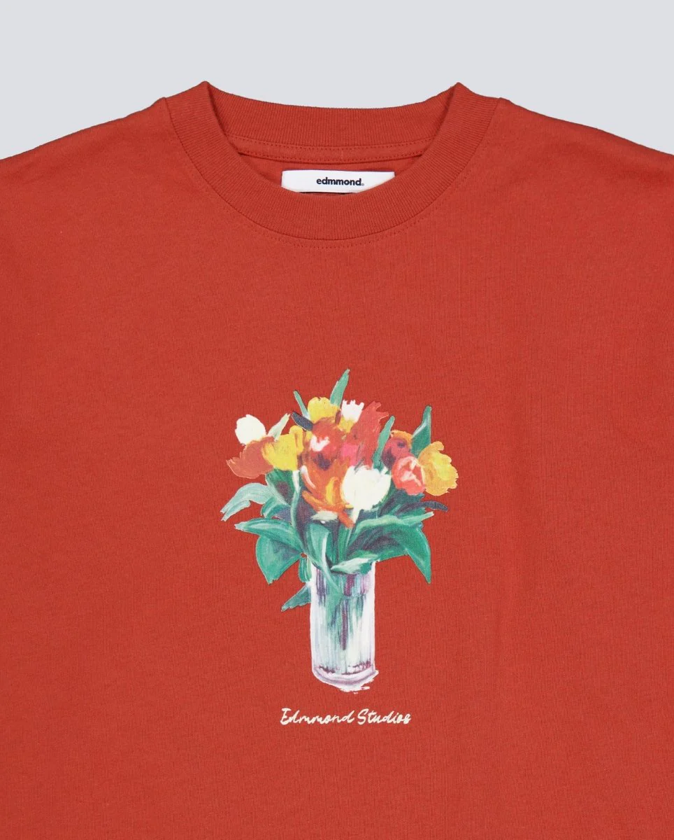 Camiseta Edmmond Studios Lush Rojo Unisex - Image 6