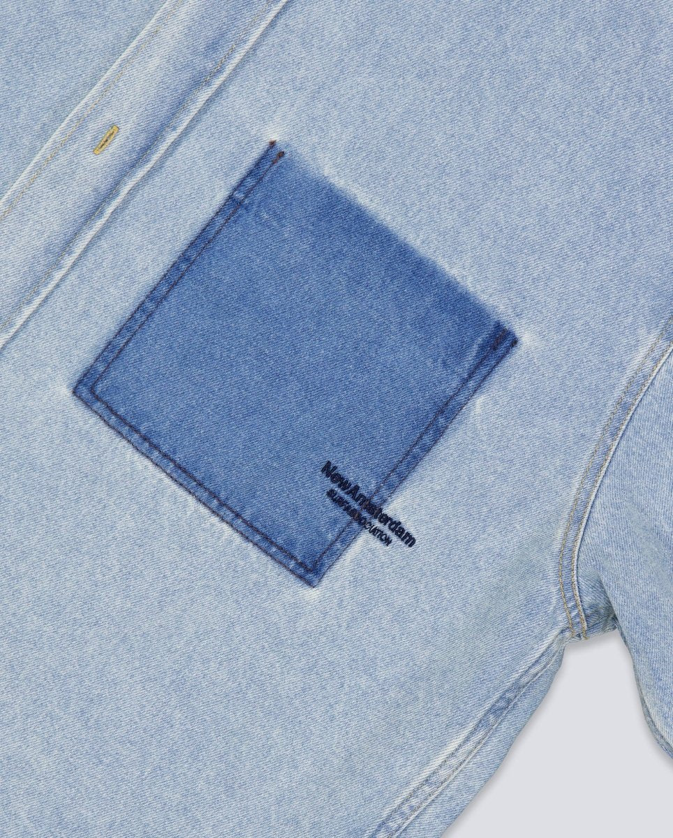 Camiseta New Amsterdam Lyocell Denim Hombre - Image 3