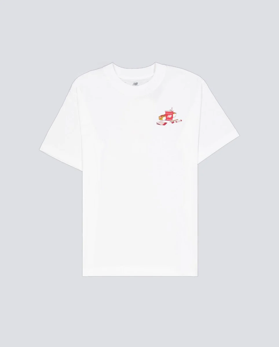 Camiseta New Balance Spectator Blanca Hombre