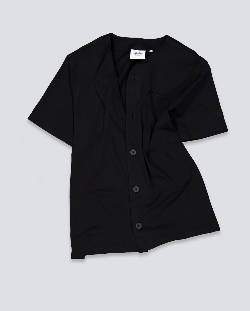 Camiseta New Era Script Negro Hombre