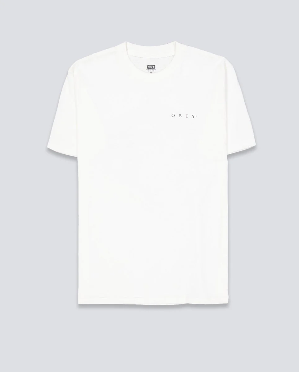 Camiseta Obey Architecture Of The Uni Blanco Hombre