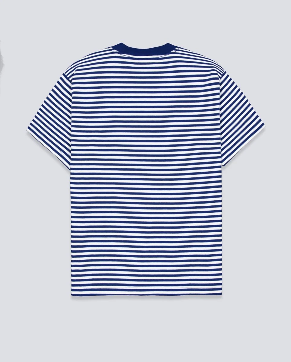 Camiseta Obey Established Works Eyes Azul Unisex - Image 3