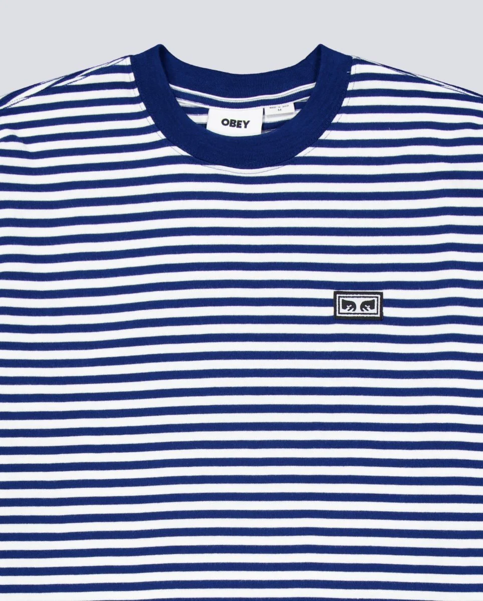 Camiseta Obey Established Works Eyes Azul Unisex - Image 4