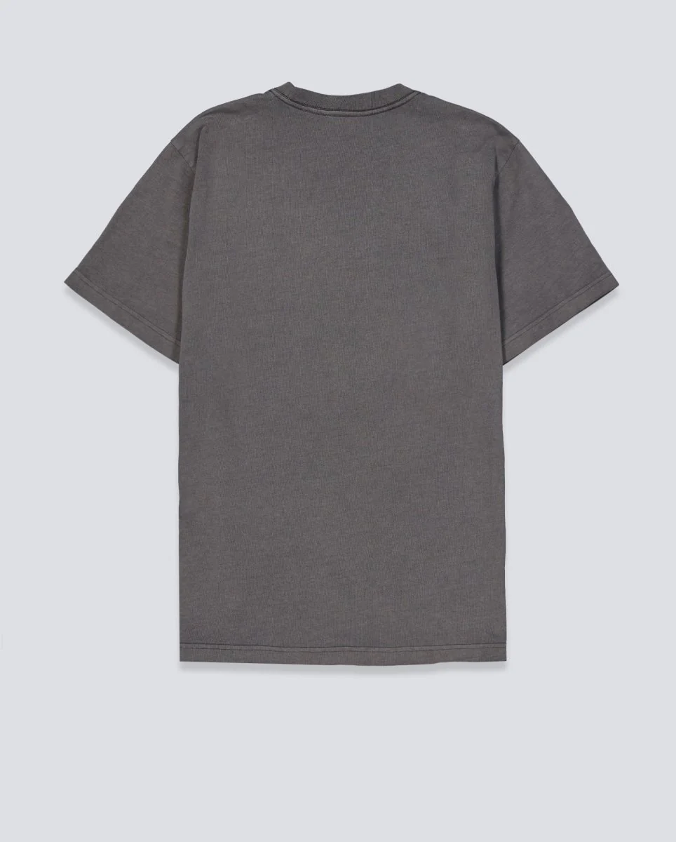 Camiseta Obey Lowercase Pigment Gris Unisex - Image 4