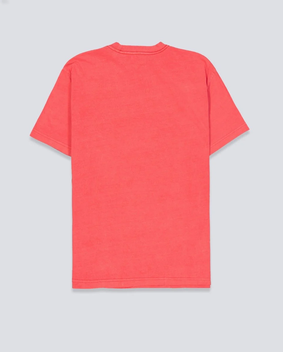 Camiseta Obey Lowercase Pigment Rojo Unisex - Image 3