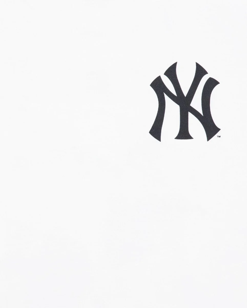 Camiseta Oversized New Era MLB New York Yankees  Beige Unisex - Image 2