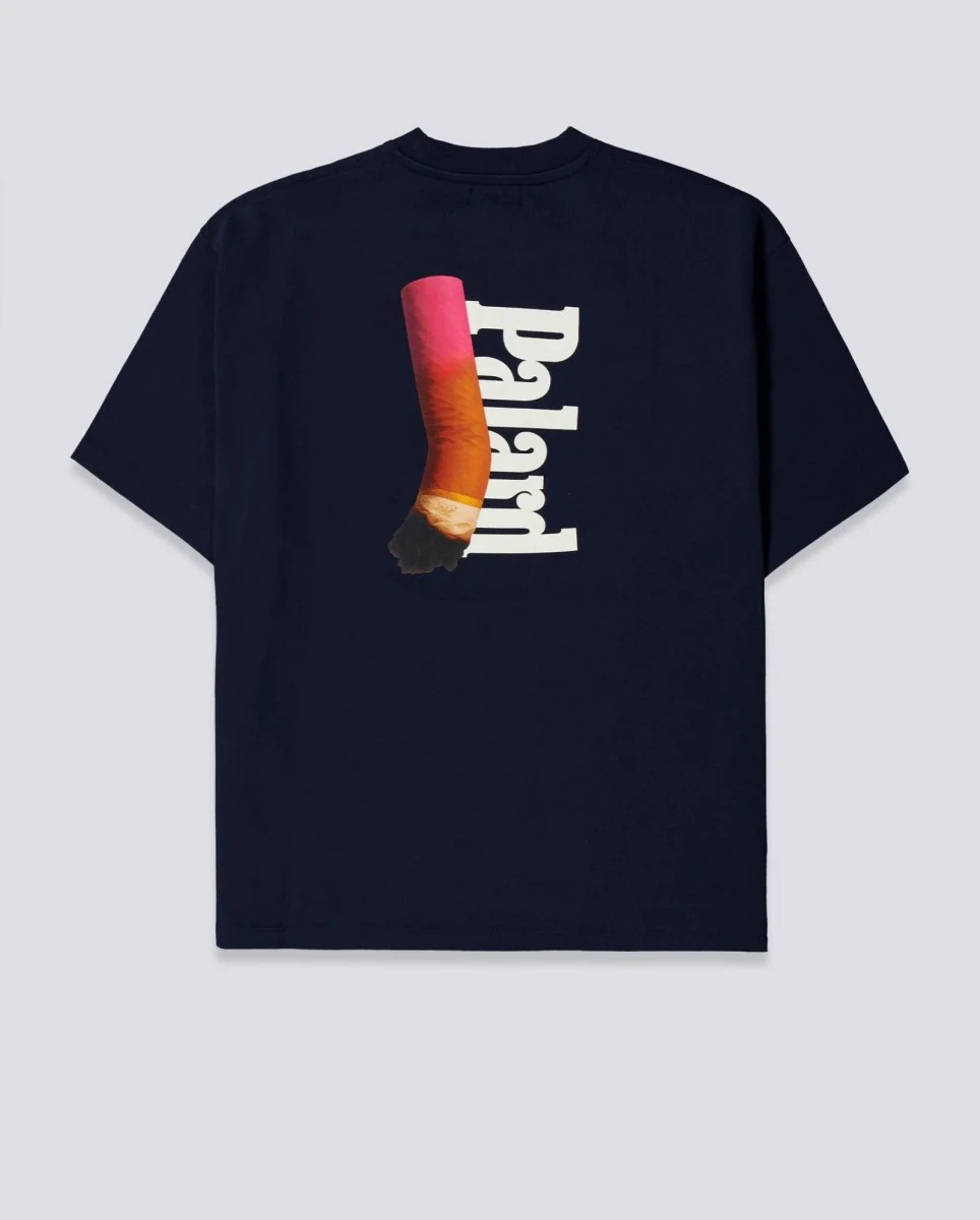 Camiseta Palard Cigarette Lipstick Azul Oscuro Hombre - Image 5