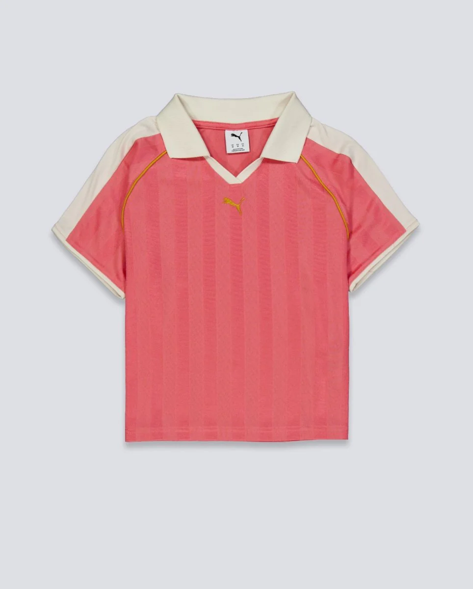 Camiseta Puma T7 Relaxed Footbal Jersey Rosa Mujer - Image 2