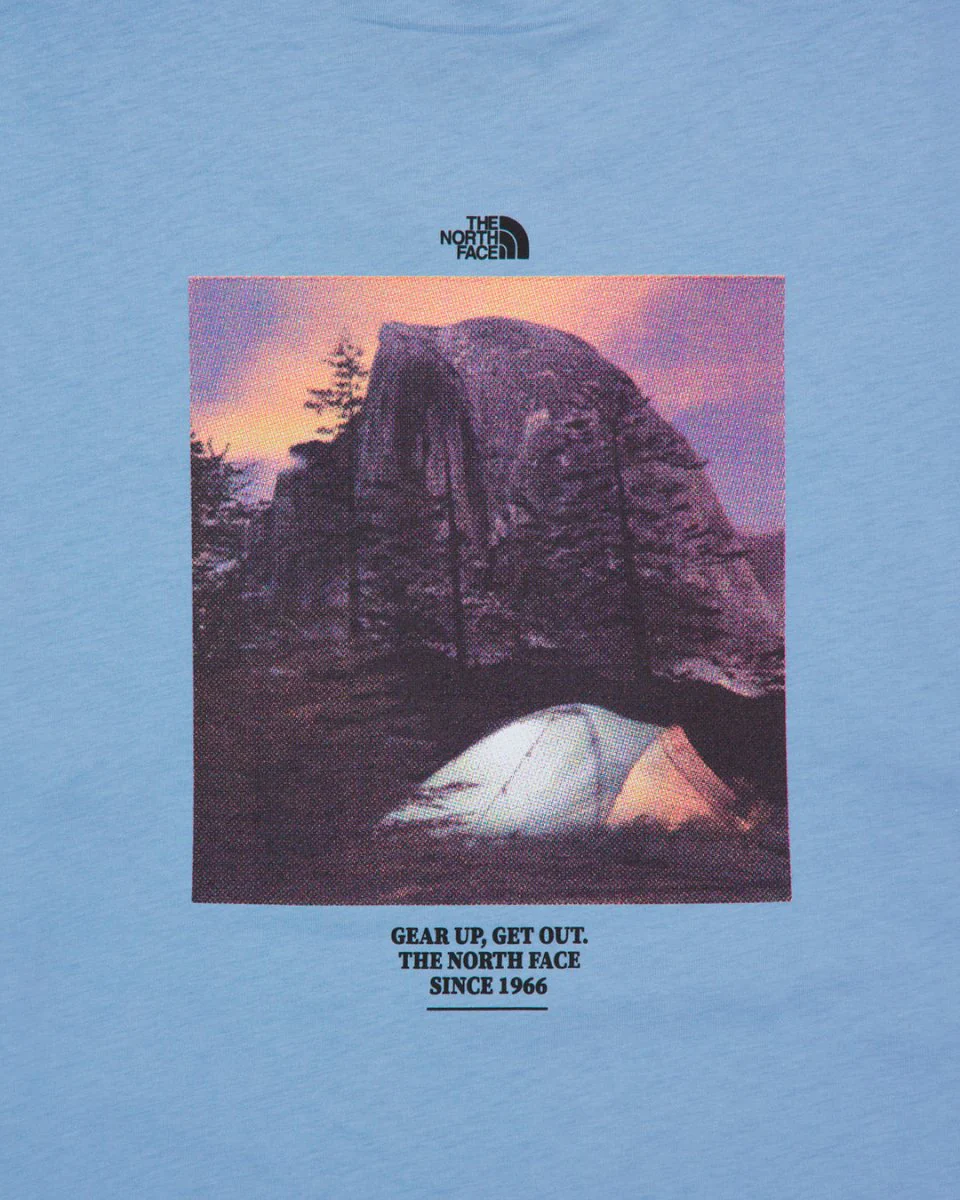 Camiseta The North Face Camping Graphic Azul Hombre - Image 3