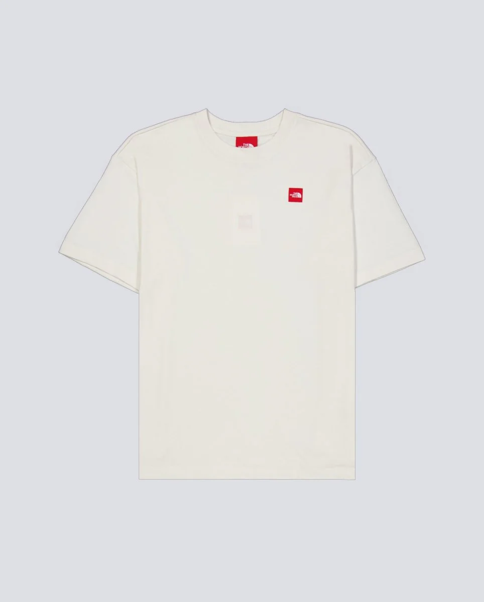 Camiseta The North Face M Redbox Crew Blanco Hombre