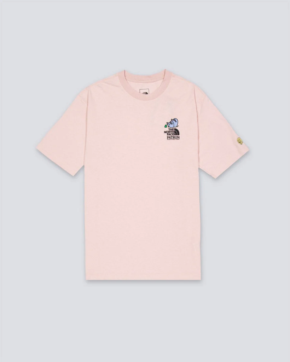 Camiseta The North Face Mountain Cleanup Rosa Unisex