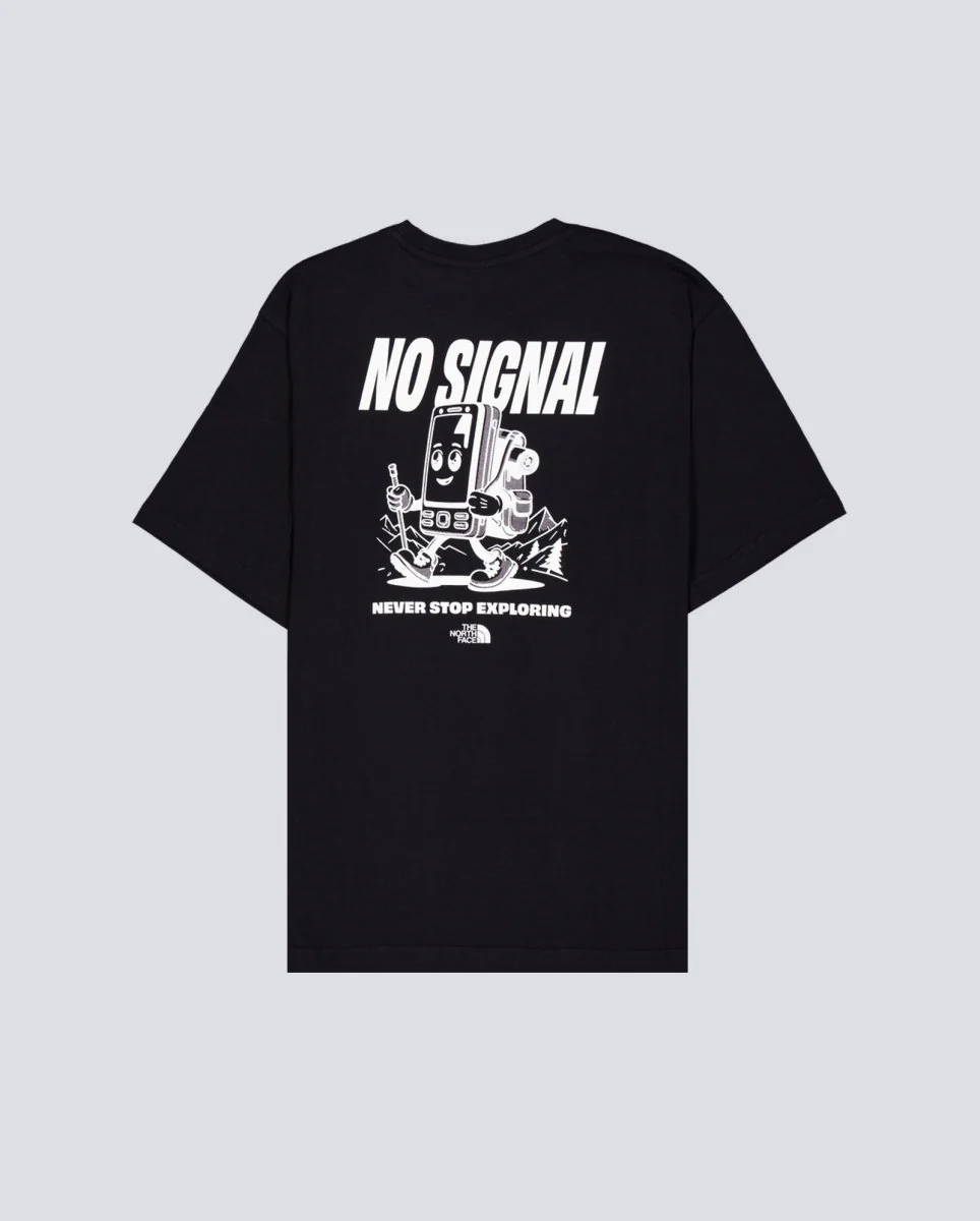 Camiseta The North Face No Signal Negro Hombre - Image 3