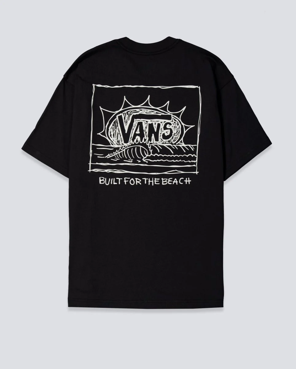 Camiseta Vans Bright Day Negro Unisex - Image 2