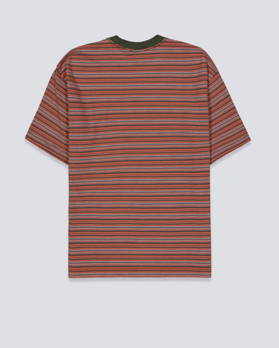 Camiseta Vans Cameron Stripe Knit Rojo Hombre - Image 3