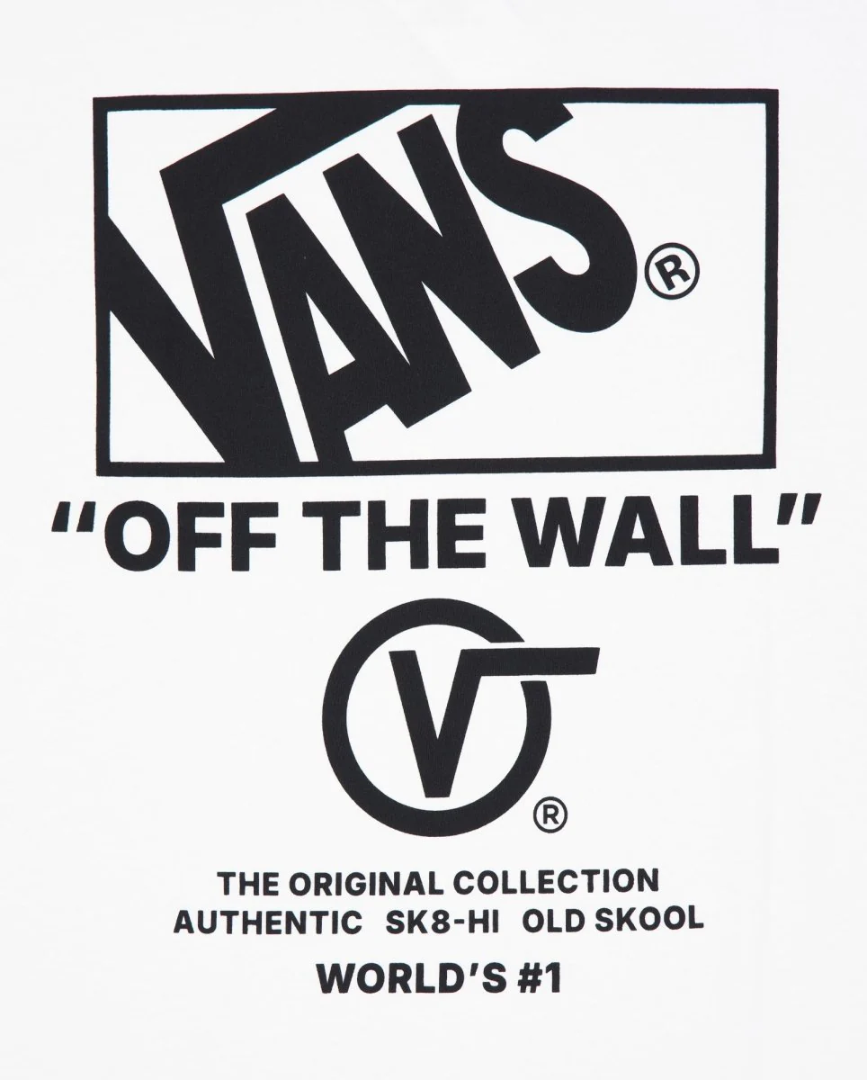 Camiseta Vans Stockpile Blanco Unisex - Image 4
