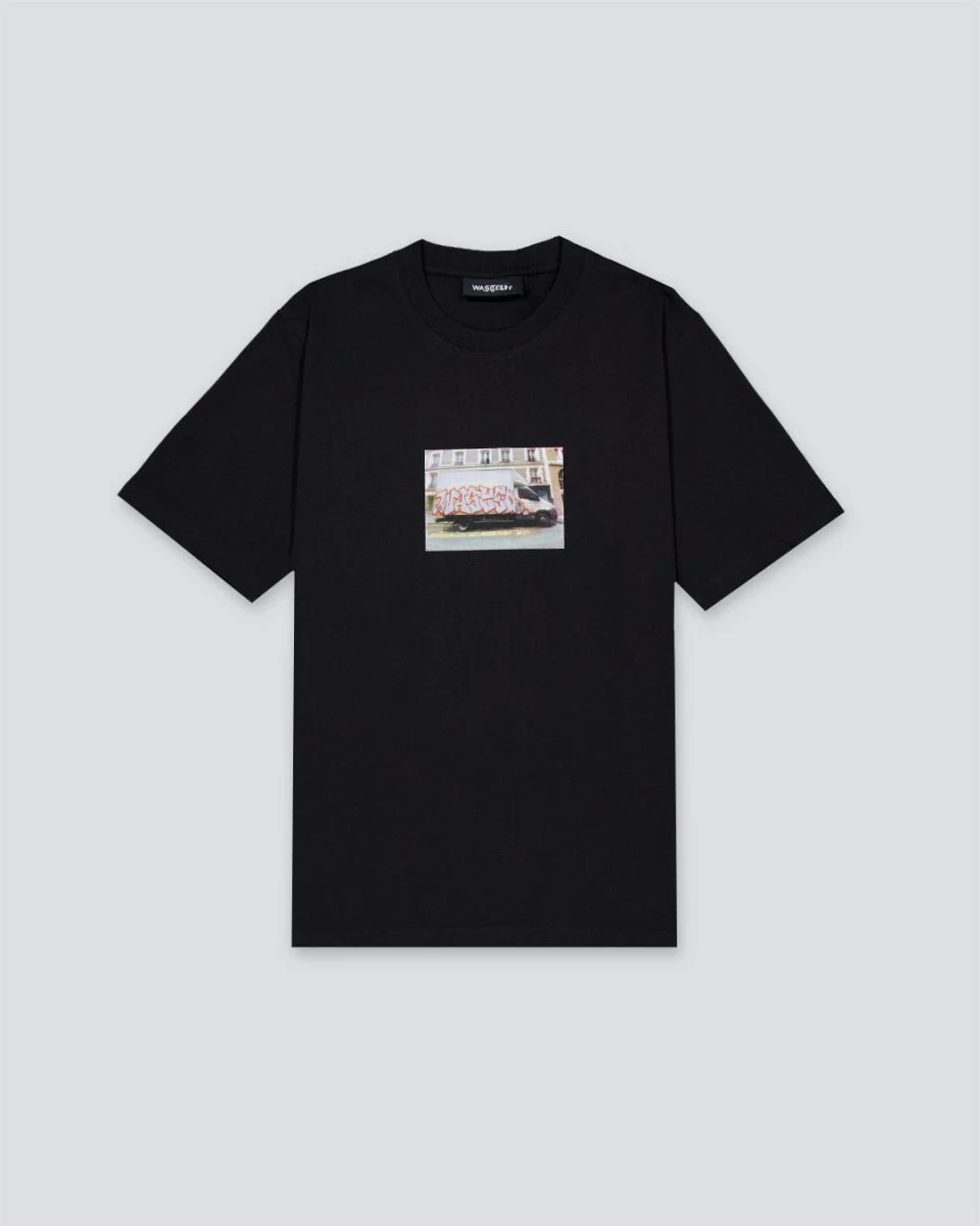 Camiseta Wasted Paris Dumper Negro Unisex