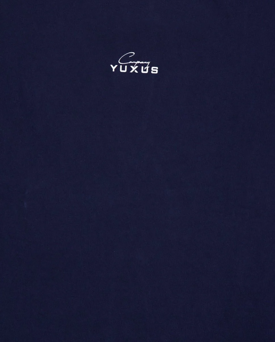 Camiseta Yuxus Blueberry Patterns Azul Marino Unisex - Image 4