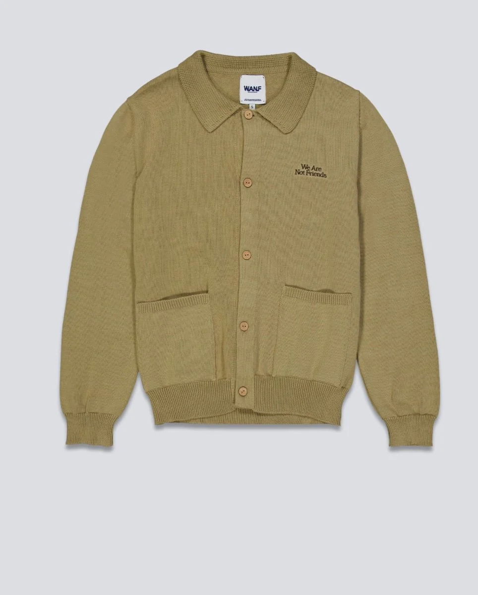 Cardigan We Are Not Friends Cardigan Beige Unisex