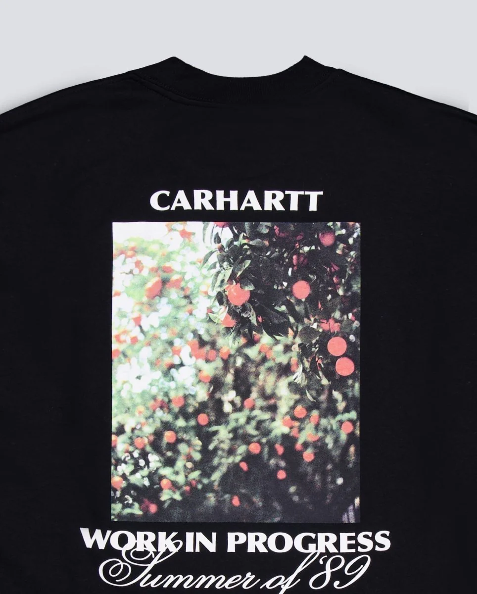 Camiseta Carhartt WIP S/S Warm Views Negra Unisex - Image 5