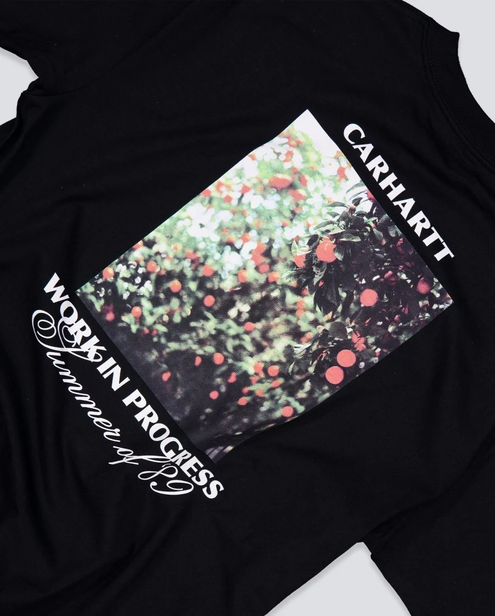 Camiseta Carhartt WIP S/S Warm Views Negra Unisex - Image 6