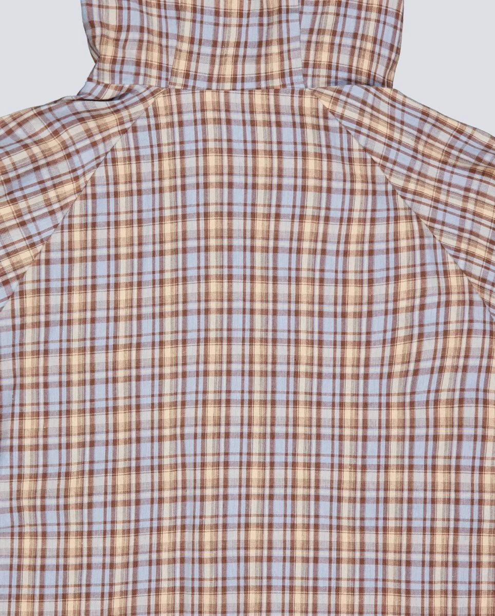 Chaqueta Butter Goods Plaid Equipment Beige Unisex - Image 6