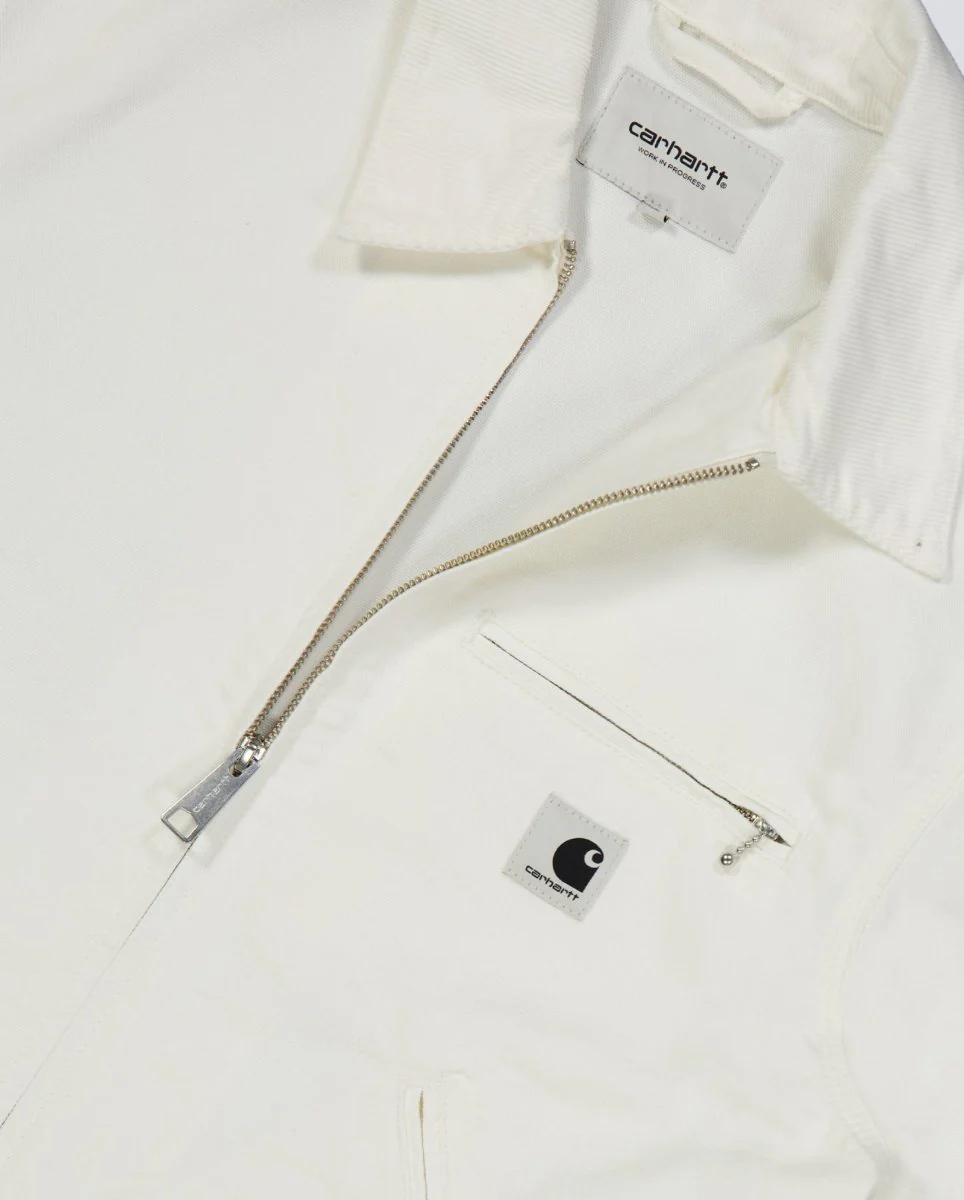 Chaqueta Carhartt WIP Detroit Blanco Mujer - Image 2