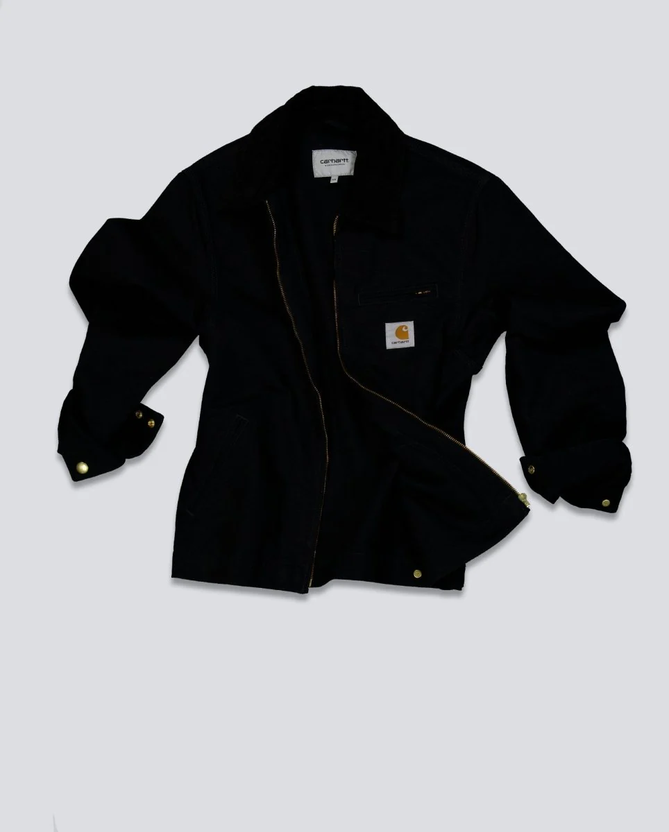 Chaqueta Carhartt WIP Detroit Negra Unisex - Image 3