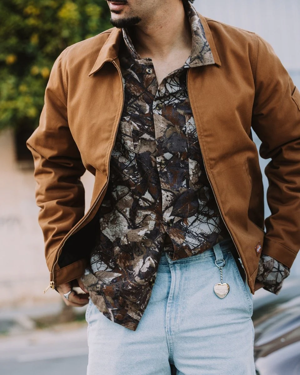 Chaqueta Dcikies M Lined Eisenhower Marrón Hombre - Image 4