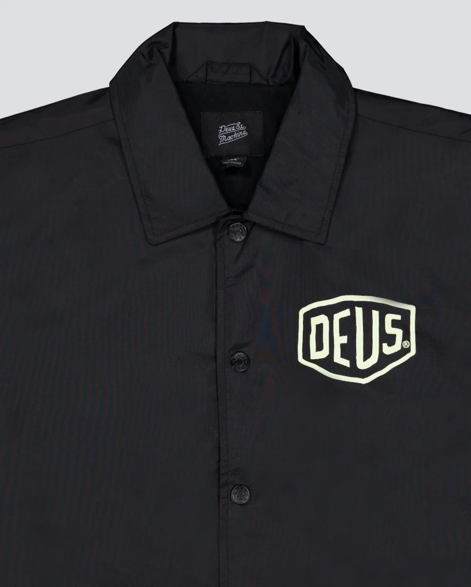 Chaqueta Deus Biarritz Coach Negra Unisex - Image 3