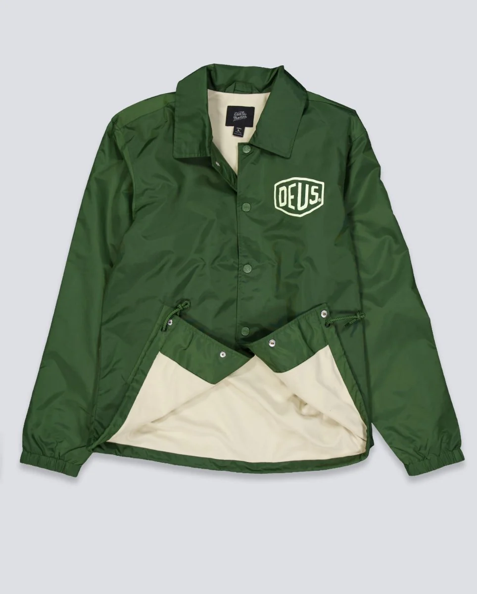 Chaqueta Deus Venice Coach Verde Unisex - Image 2