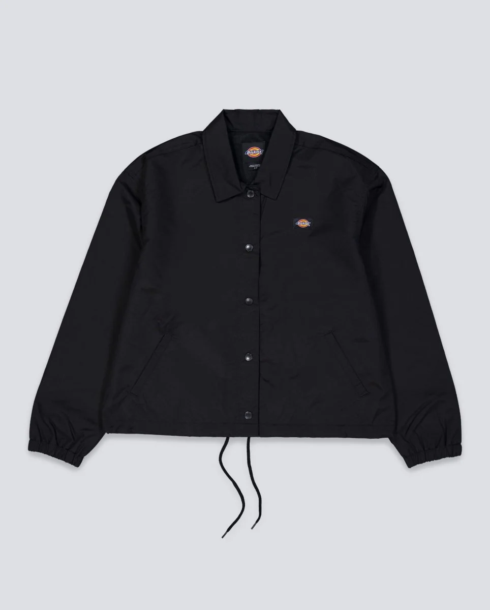 Chaqueta Dickies Oakport Cropped Negro Mujer