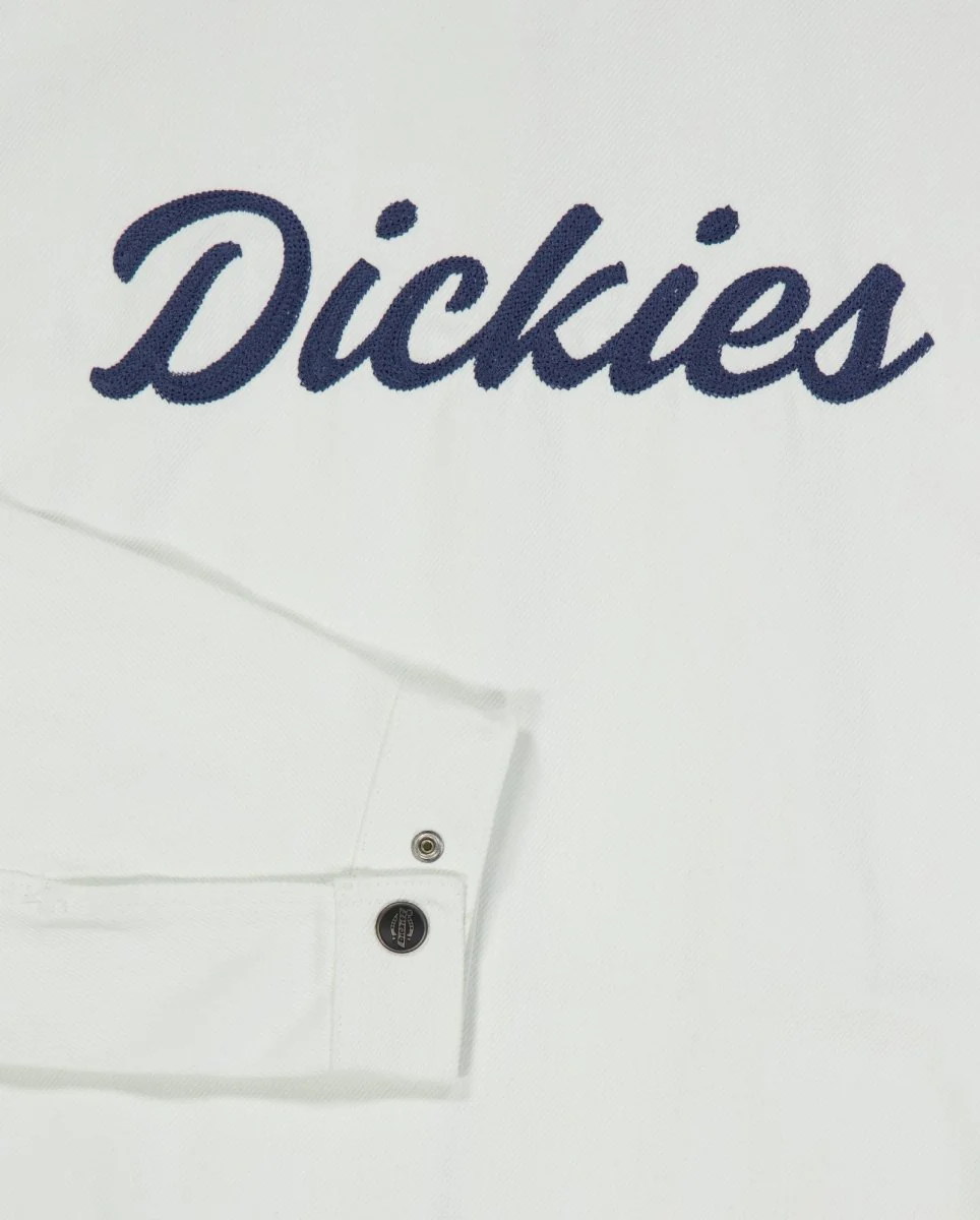 Chaqueta Dickies Wellsville Painter Blanco Hombre - Image 6