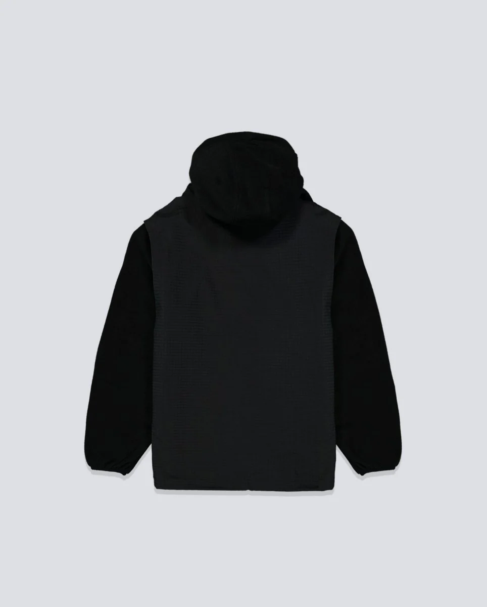 Chaqueta Pleasures Overture Convertible Jacket Negro Unisex - Image 5