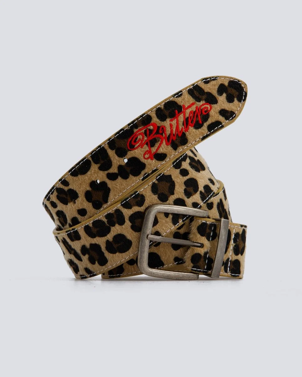 Cinturón Butter Goods Animal Hide Leopardo Unisex - Image 4