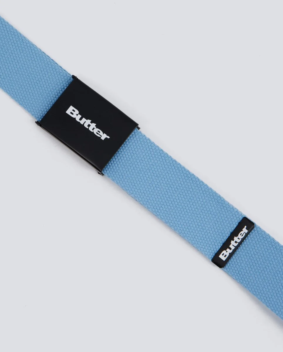 Cinturón Butter Goods Logo Woven Azul Unisex - Image 4