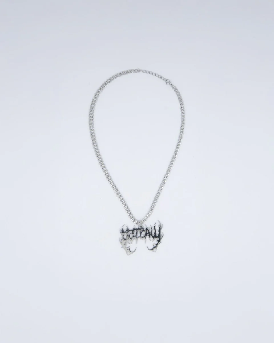 Collar Wasted Paris Dante Plateado Unisex