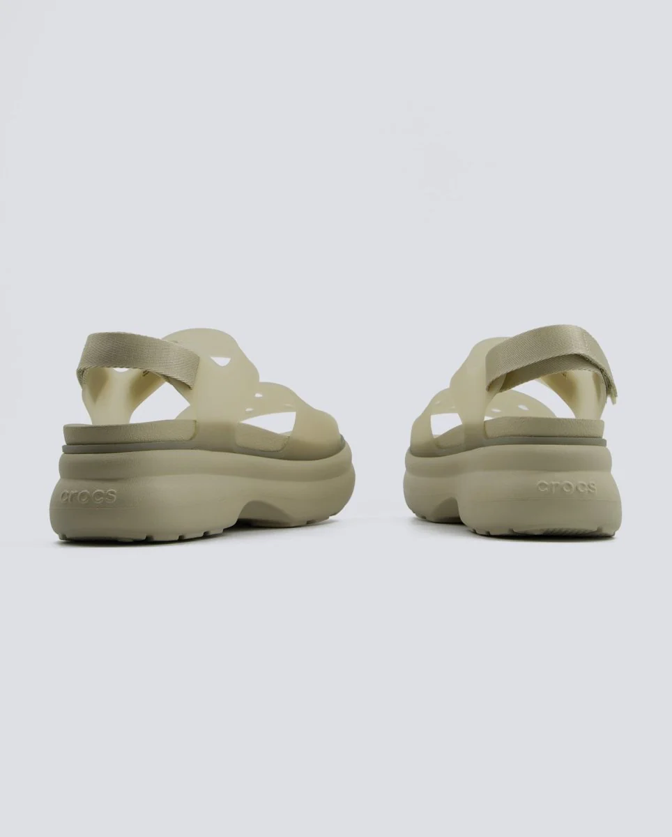 Crocs Soho Frosted Y Strap Beige Mujer - Image 3