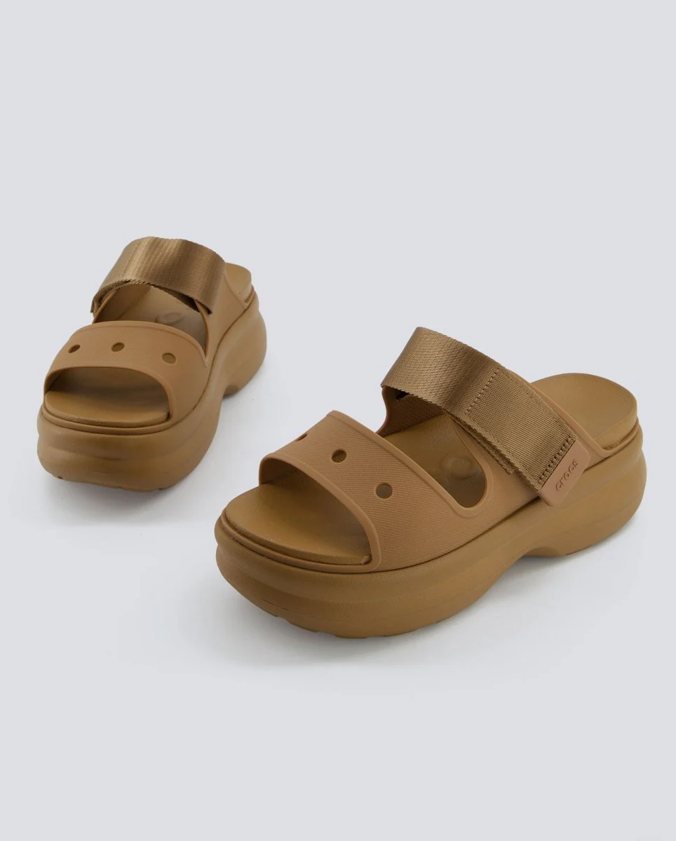 Crocs Soho Two Strap Sandal Marrón Mujer - Image 6