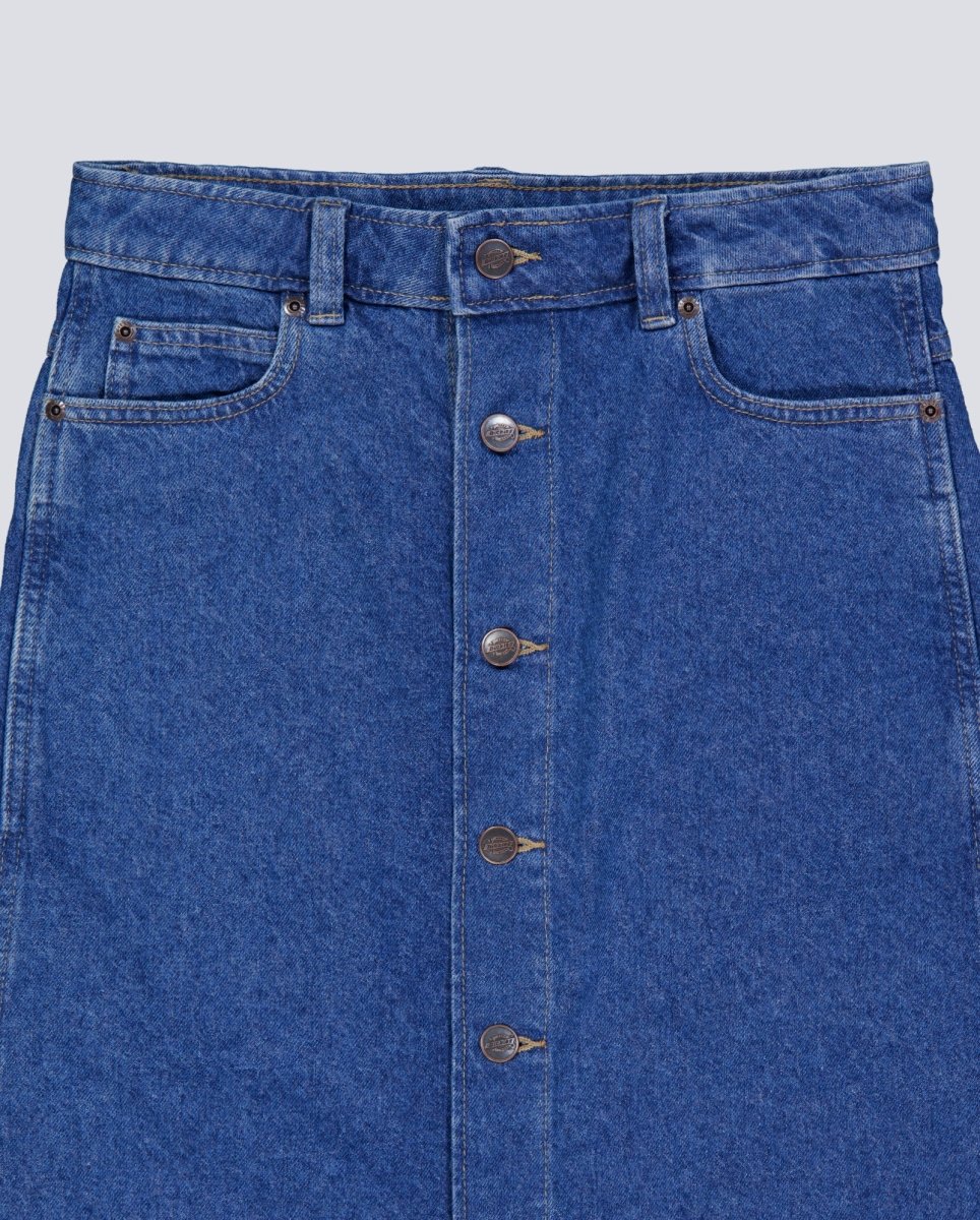 Falda Dickies Denim Azul Mujer - Image 4